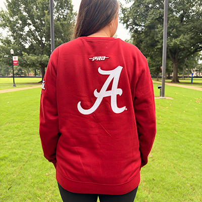 ALABAMA CITY ARCH FLEECE CREWNECK -  1