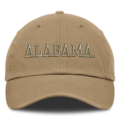 Alabama Nike Club Primetime Unstructured Adjustable Cap - main view