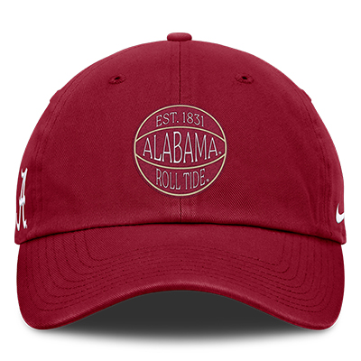 Alabama Nike Club Prep Bball Unstructured Adjustable Cap - main view