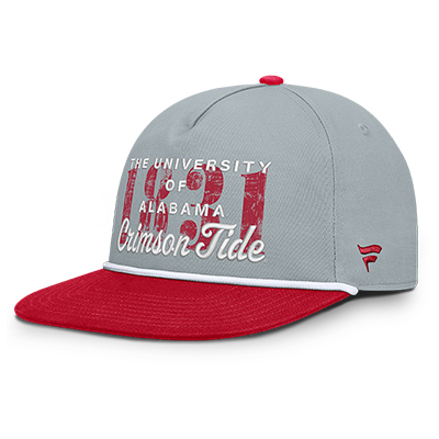 Alabama Fanatics Sweathered Cap - main view
