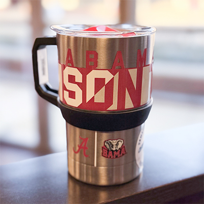 Alabama 120Z Ceramic Lined Mug With Handle