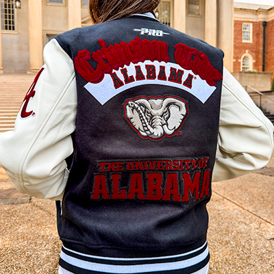 ALABAMA BEST OF RIB WOOL VARSITY JACKET -  1