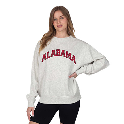 Alabama Hampton Mock Neck Crew - main view