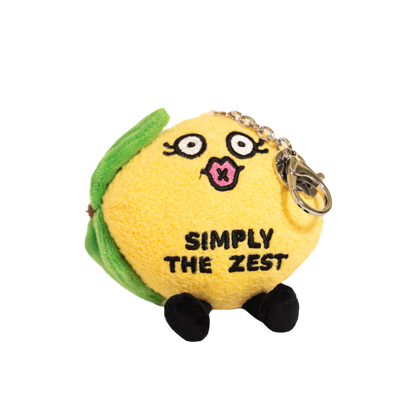 Simply The Zest Lemon Bag Charm (SKU 14273728302) Simply The Zest Lemon Bag Charm - main view