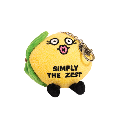 Simply The Zest Lemon Bag Charm - main view