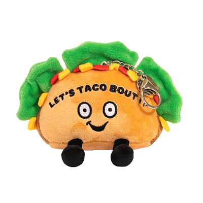 Lets Taco Bout It Taco Bag Charm - main view