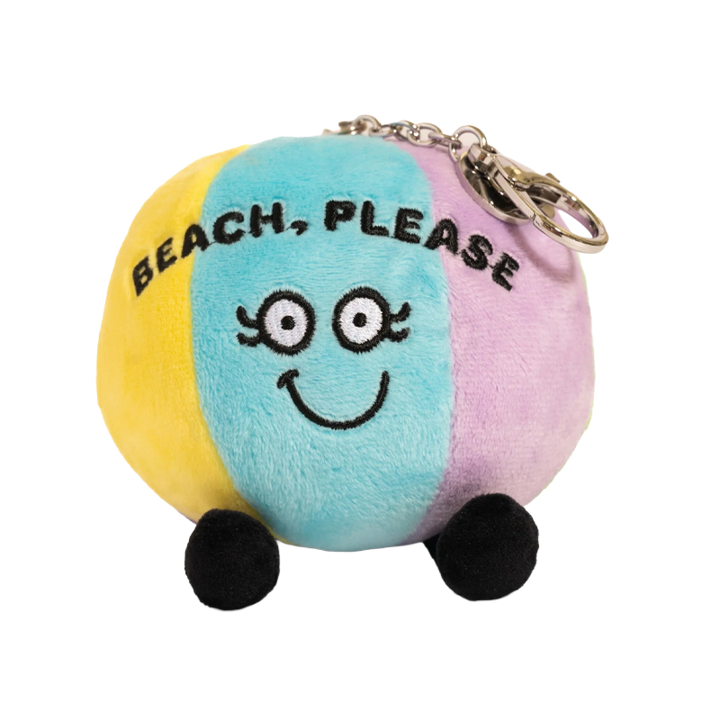 Beach Please Beach Ball Bag Charm (SKU 14273872302) Beach Please Beach Ball Bag Charm - main view
