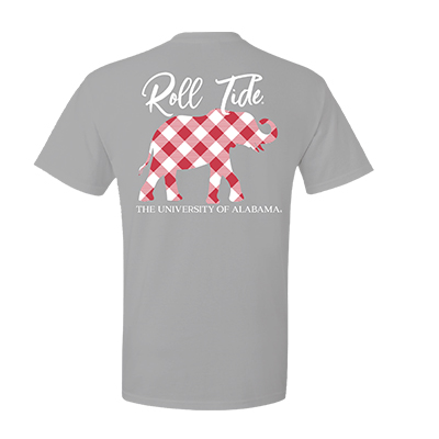 ALABAMA CHECK ELEPHANT COMFORT COLOR T-SHIRT -  2