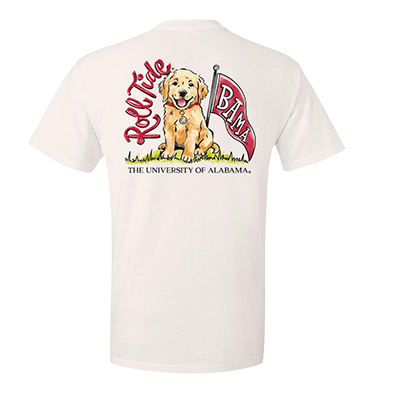 ALABAMA GOLDEN PUPPY COMFORT COLOR T-SHIRT -  2