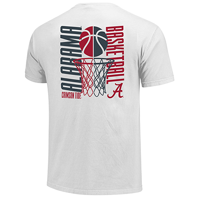 ALABAMA TWO TONE BASKETBALL NET COMFORT COLOR POCKET T-SHIRT -  1