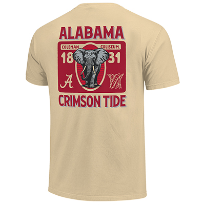 ALABAMA CURRENCY BASKETBALL COMFORT COLOR POCKET T-SHIRT -  1