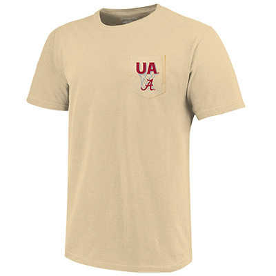 ALABAMA CURRENCY BASKETBALL COMFORT COLOR POCKET T-SHIRT -  2