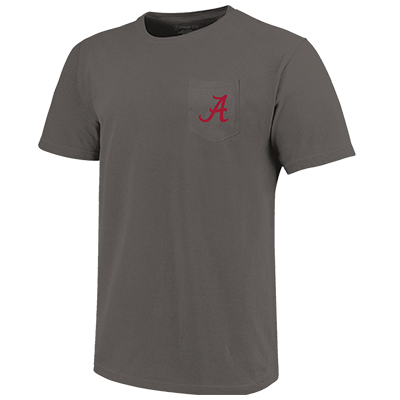 ALABAMA CAMPUS TWO TONE BADGE COMFORT COLOR T-SHIRT -  2