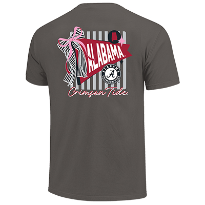 ALABAMA PENNANT STRIPES COMFORT COLOR POCKET T-SHIRT -  1