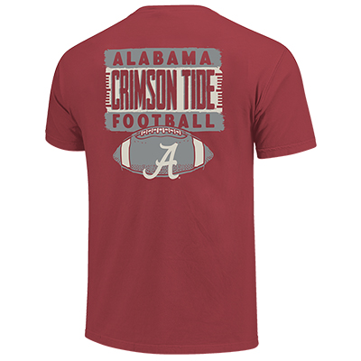 ALABAMA FOOTBALL SIGN COMFORT COLOR POCKET T-SHIRT -  1