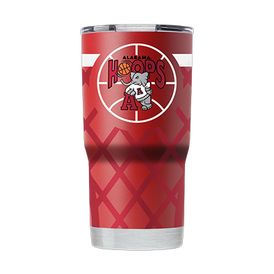 Alabama Big AL Hoop Basketball 20Oz  Tumbler