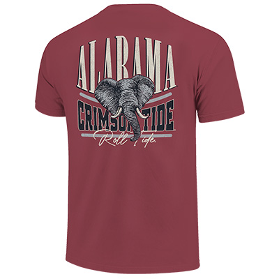 ALABAMA STRETCH TYPE MASCOT TSHIRT -  1
