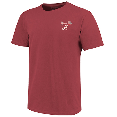 ALABAMA BASEBALL GLOVE TSHIRT -  1
