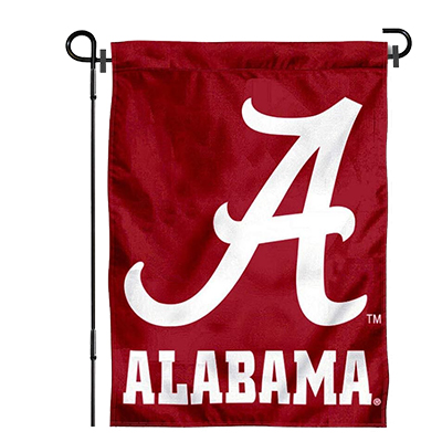 Script A Alabama Garden Flag - main view