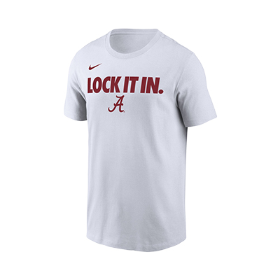 ALABAMA NIKE BASKETBAL BENCH YOUTH T-SHIRT- Lock It In