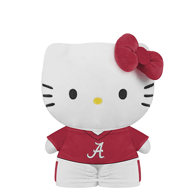 Alabama Hello Kitty Plush With Jersey - main view