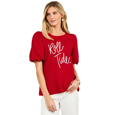 Alabama Roll Tide Tina Top - main view
