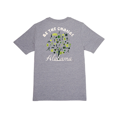 BE THE CHANGE ALABAMA RECOVER T-SHIRT -  1