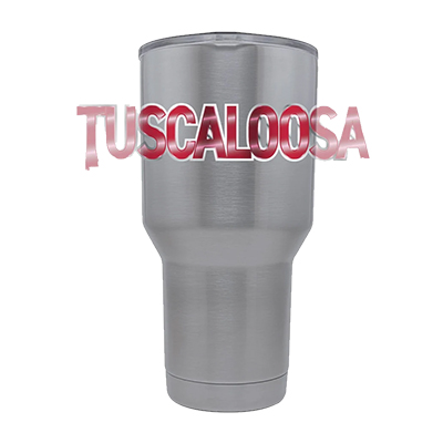 Tuscaloosa Stainless Steel Tumbler - main view