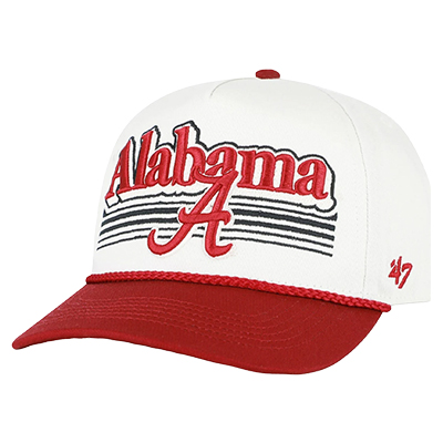 Alabama Crimson Tide Script Fade Tt Rope 47 Hitch Cap - main view
