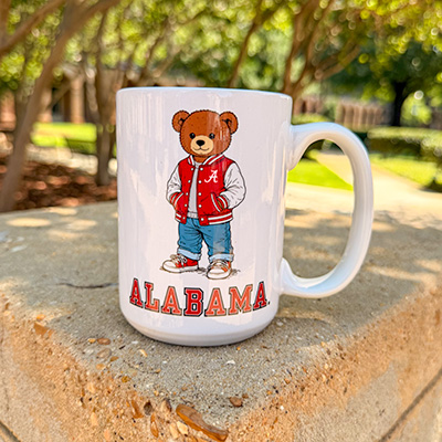 Alabama Teddy Bear Mug - main view