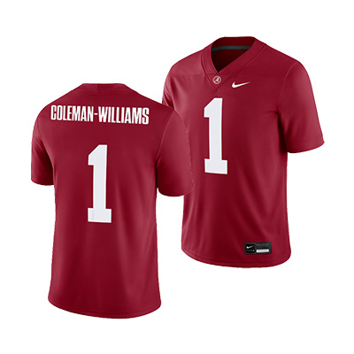 Custom Jersey #1 Wr Ryan Coleman-Williams Size Xl - main view