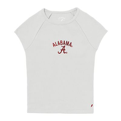 Alabama Script Babydoll Rib T-Shirt - main view