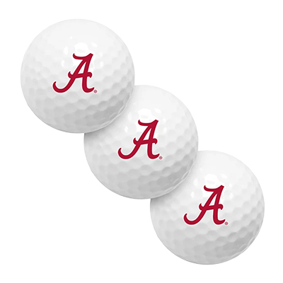 Alabama 3 Pack Of Golf Balls - main view