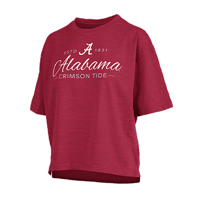 Alabama Alexus Script Slub Motely Crew T-Shirt - main view