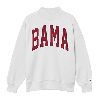 Bama Mock Neck Crew - main view