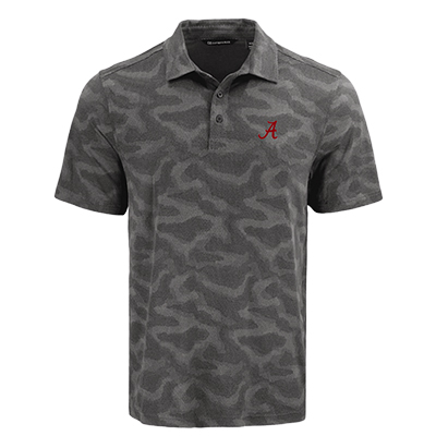 Alabama Script A Coastline Epic Comfort Eco Camo Print Polo - main view