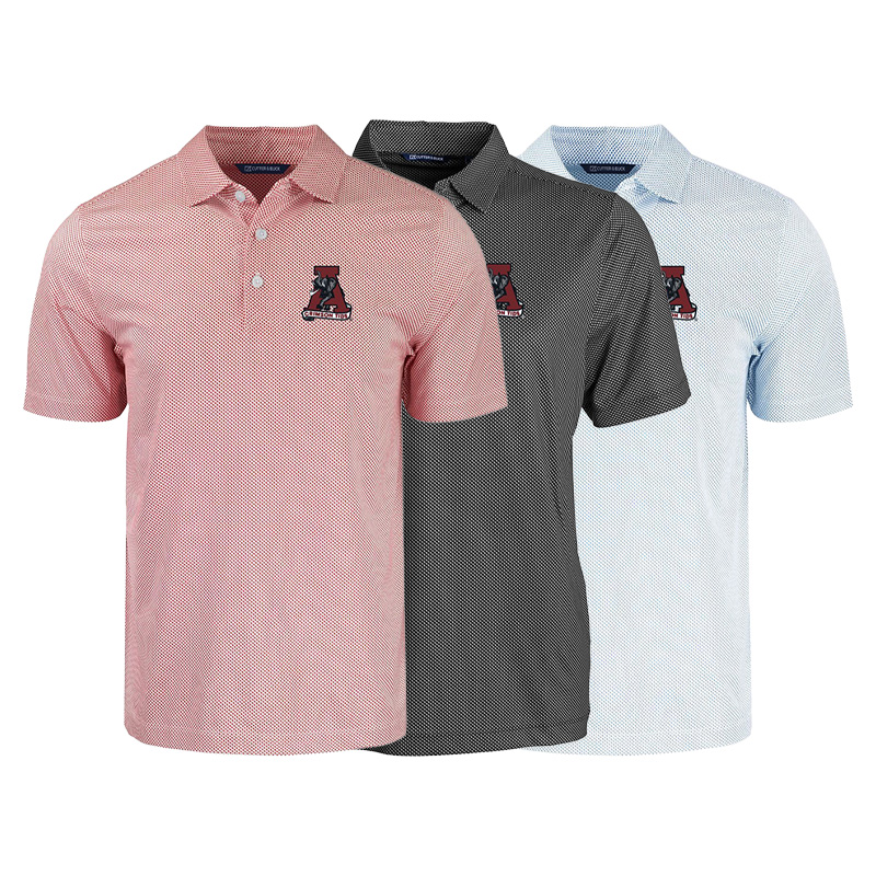 Alabama Vault A Pike Symmetry Print Polo (SKU 14317125324) Alabama Vault A Pike Symmetry Print Polo - main view