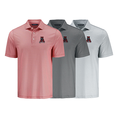 Alabama Vault A Pike Epic Confidence Lattice Print Recycled Polo - main view
