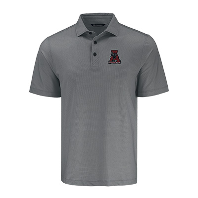 ALABAMA VAULT A PIKE EPIC CONFIDENCE LATTICE PRINT RECYCLED POLO -  2