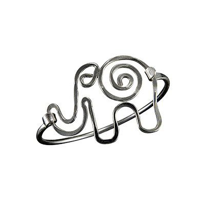 Elephant Bangle - main view