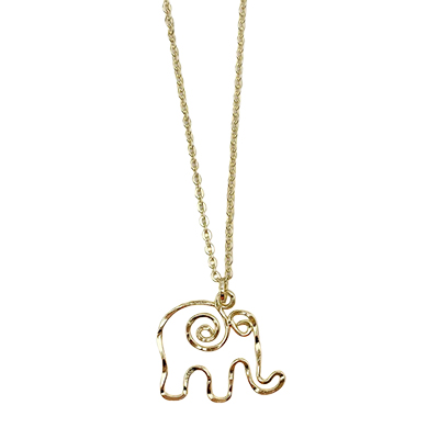 Elephant Necklace - main view