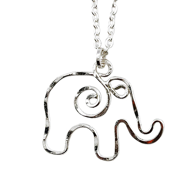 Elephant Necklace - main view