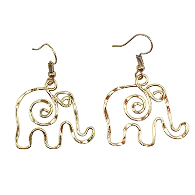 Elephant Earrings - main view