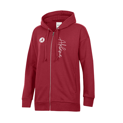 Alabama Script A Big Cotton Everlee Zip Athletic - main view