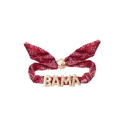 Alabama Crimson Tide Bandana Slider Bracelet - main view