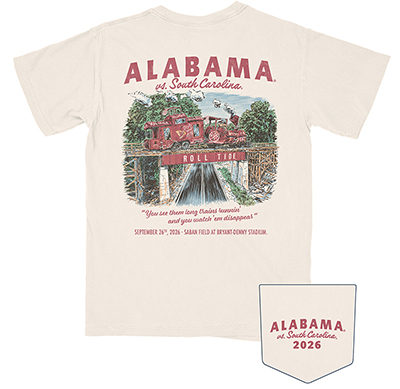       Alabama V. South Carolina Gameday T-Shirt - main view