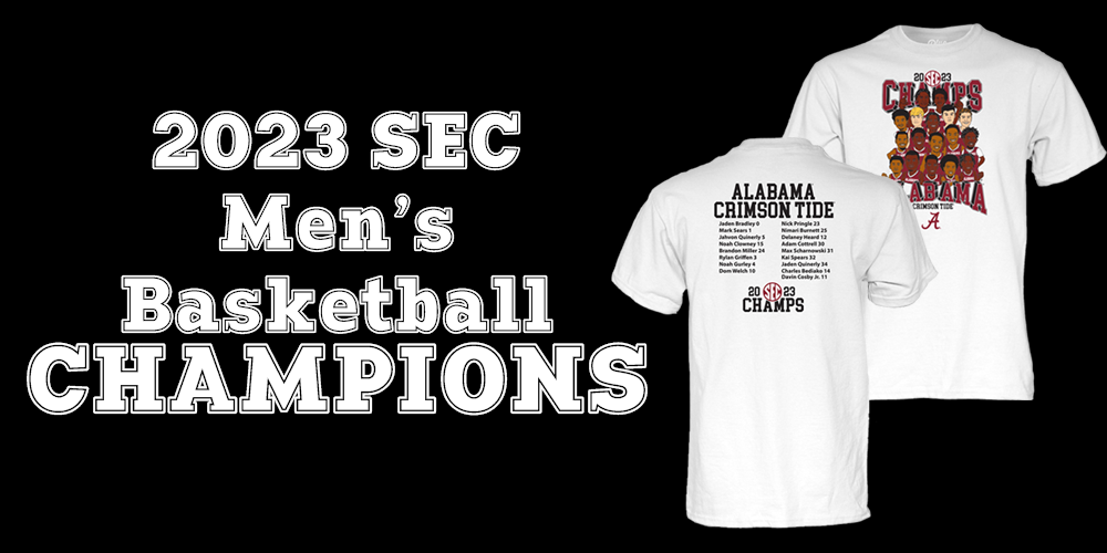 2023 SEC Men's Basketball Champions.  Pre-order now while supplies last