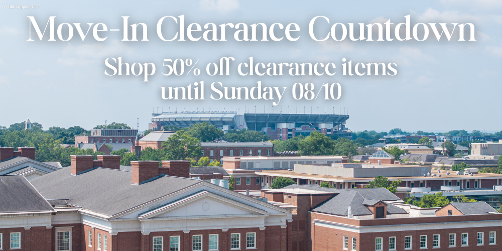 Shop an Extra 50% Off Clearance Items!